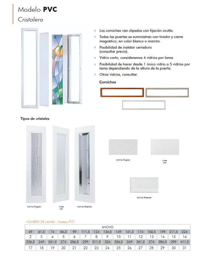 PVC Cristalera - Imagen 2