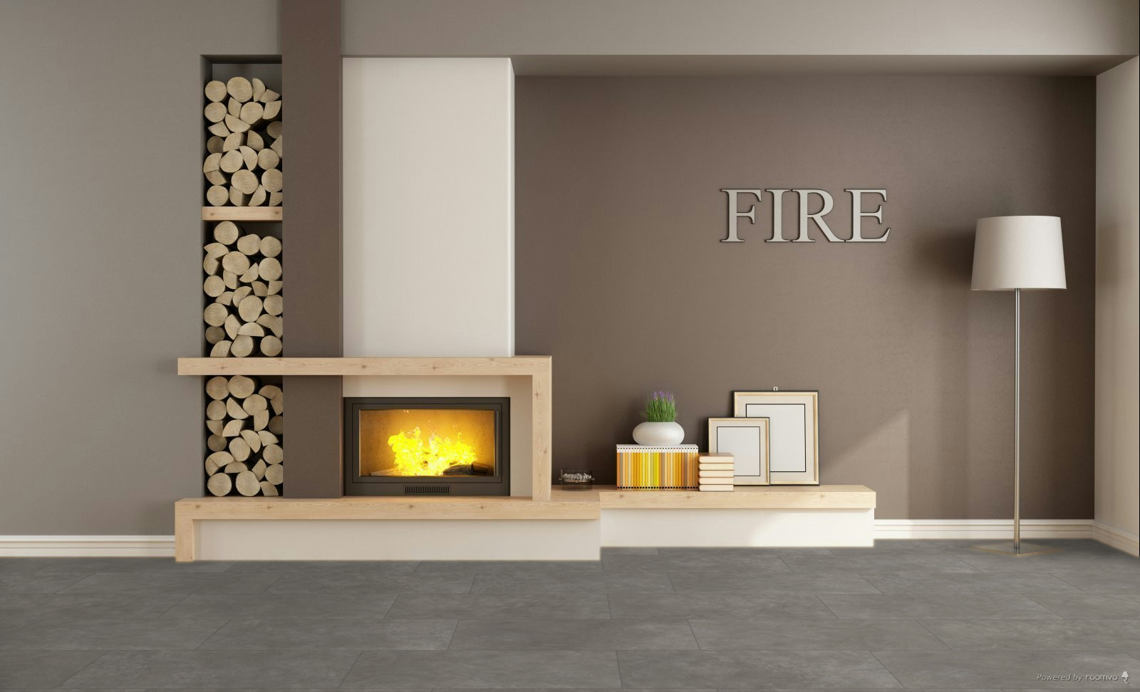 Cemento Gris Oscuro Estructura Piedra 1743596 (AG) - Imagen 2