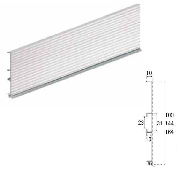 Zócalo de Aluminio Rayado - Imagen 3