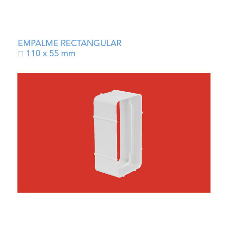 Empalme Rectangular 110x55