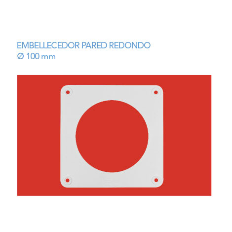 Embellecedor Pared Redondo 100