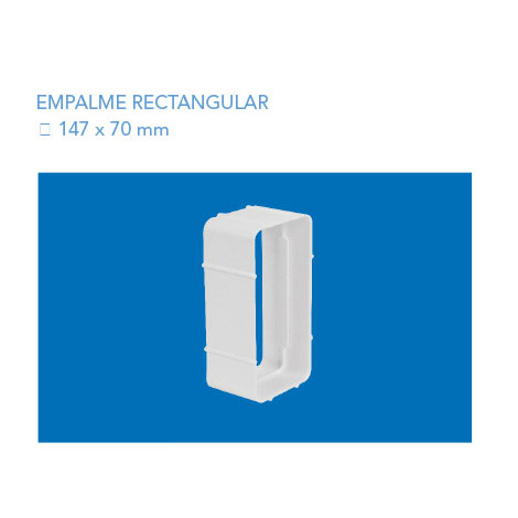 Empalme Rectangular 147x70