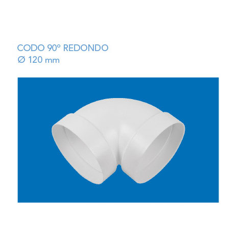 Codo 90º Redondo 120
