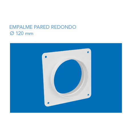 Empalme Pared Redondo 120