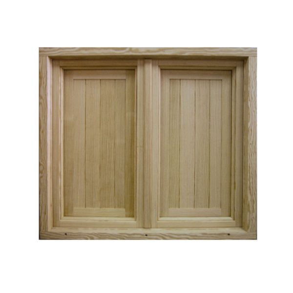 Ventana europea contraventanas machihembradas