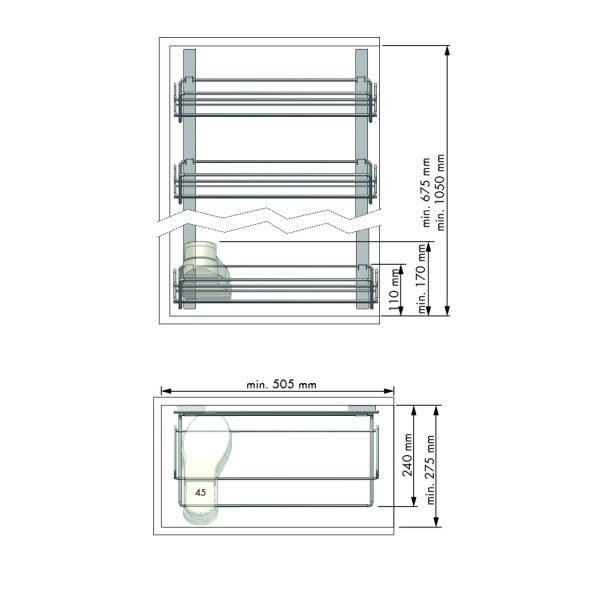 Kit Soporte Zapatero (NEW COLLECTION) - Imagen 2