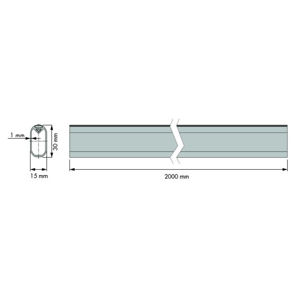 Tubo Oval-Almohadilla - Imagen 2