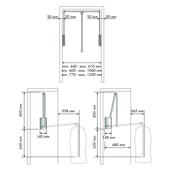 Soporte Elevador Mod. 2 - Imagen 2