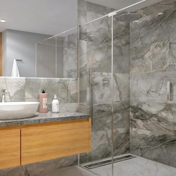 SPC Wall Marble Grey