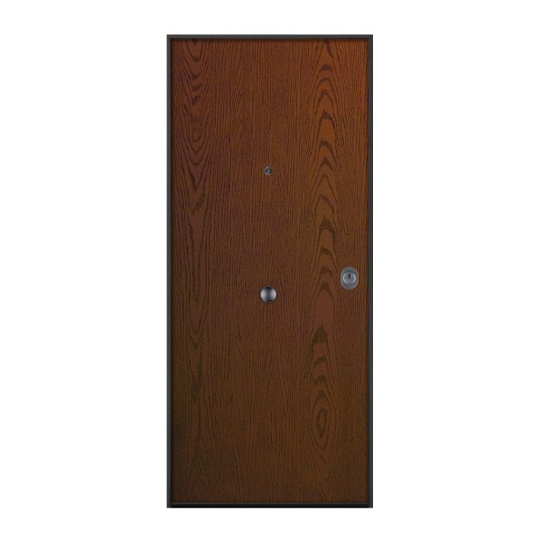 Puerta Acorazada MOD. Exterior Athena Nogal Interior Melamina