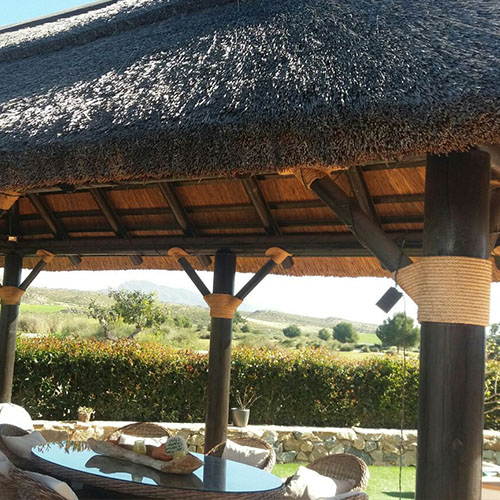 Pérgola de Junco Africano