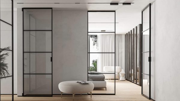 Mod. Abatible Doble Hoja Negro PLX - Imagen 2