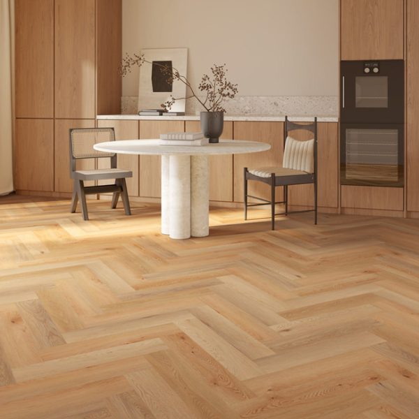 Vinilo SPC Ana Herringbone Cerezo - Imagen 2