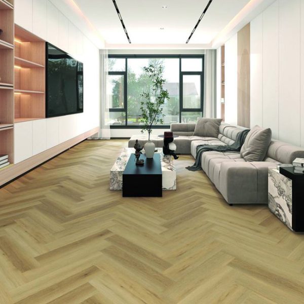 Vinilo SPC Madi Herringbone Natural - Imagen 2