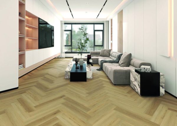 Vinilo SPC Madi Herringbone Natural