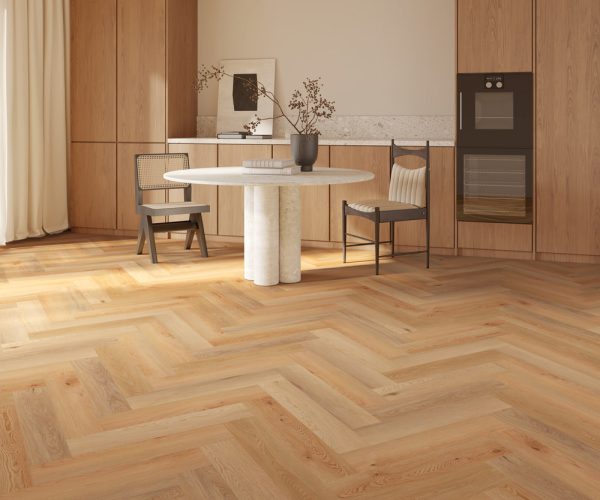 Vinilo SPC Ana Herringbone Cerezo