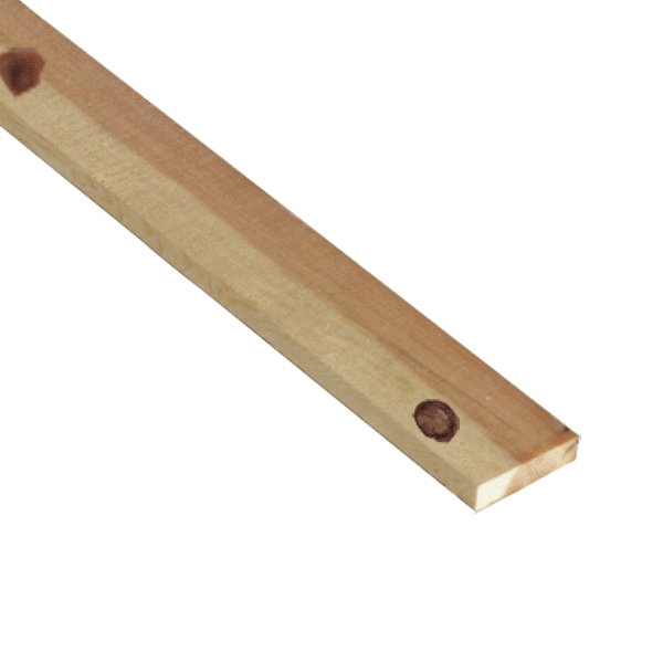 Listón de pino recto 45x10x2700 mm