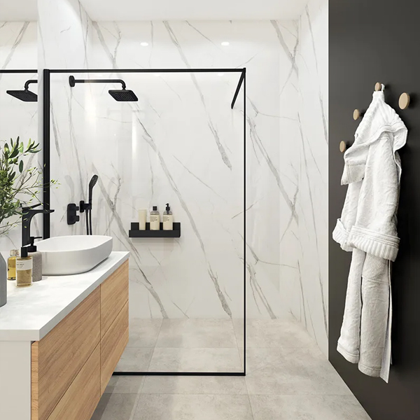 SPC Wall Calacatta White Textura Brillo (FP-HEM)