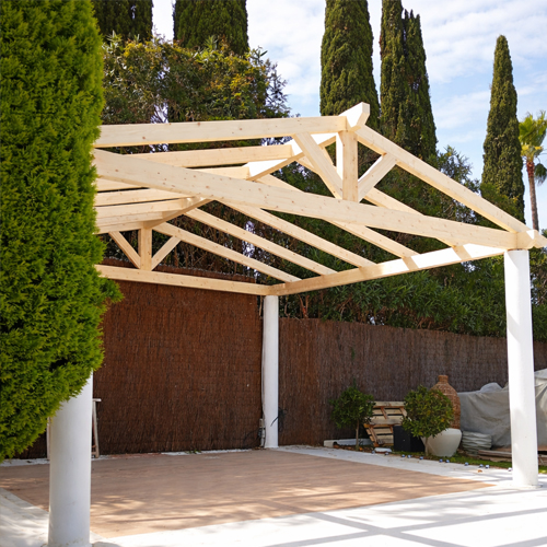 Pérgola Laminada